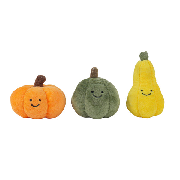 Rosewood Halloween Pumpkin Trio Dog Toy