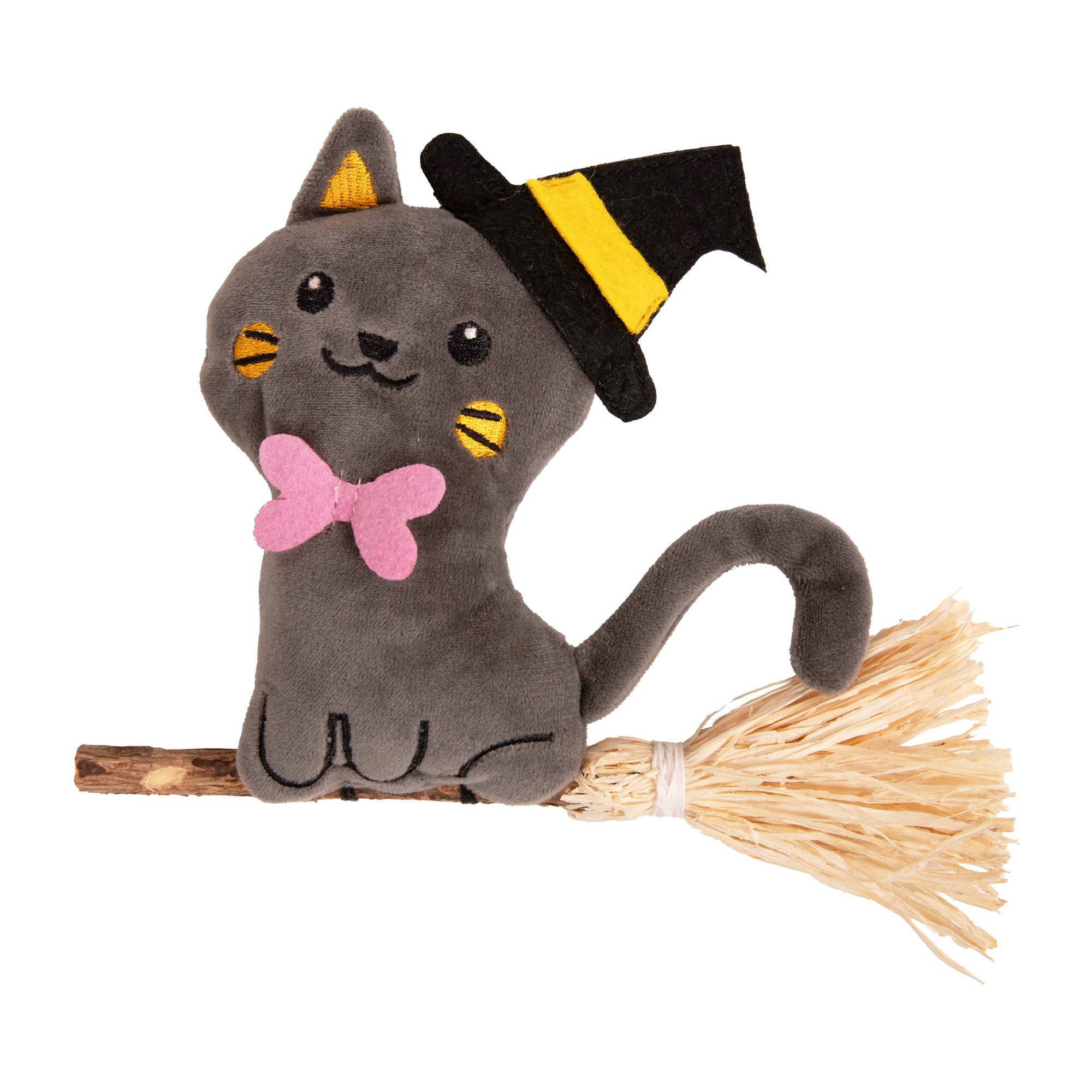 Halloween Witchy Kitty Silvervine Cat Toy