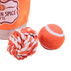 Halloween Pumpkin Snuffle Cup Dog Toy