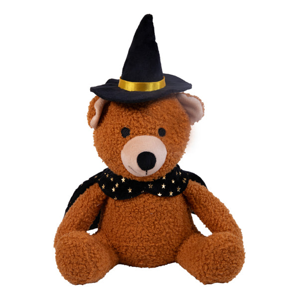 Halloween Wilber Wizard Teddy Bear Dog Toy