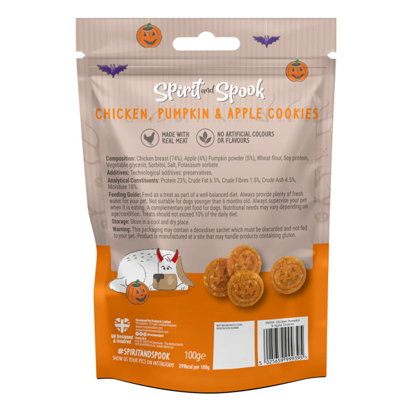 Halloween Rosewood Chicken Pumpkin & Apple Cookies