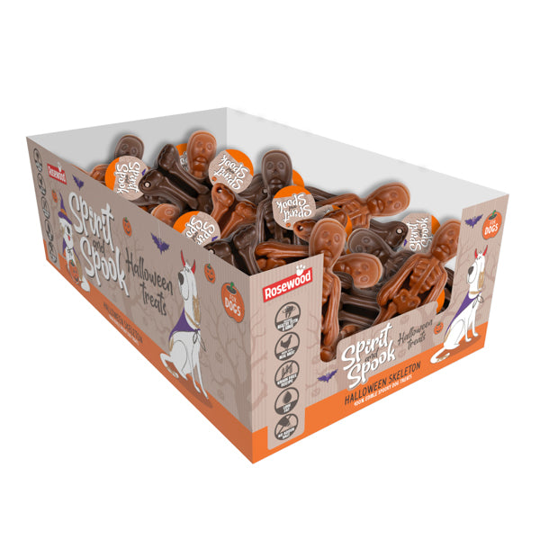 Halloween Rosewood Skeleton Dog Treats