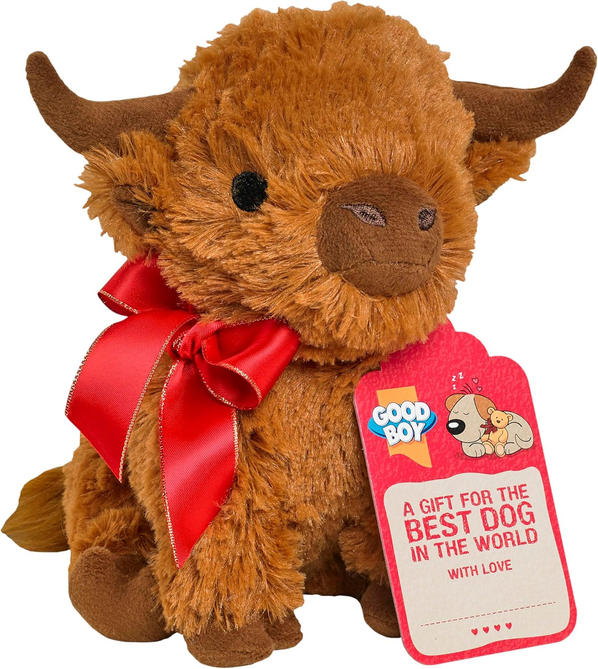 Goodboy Highland Cow Plush Dog Toy