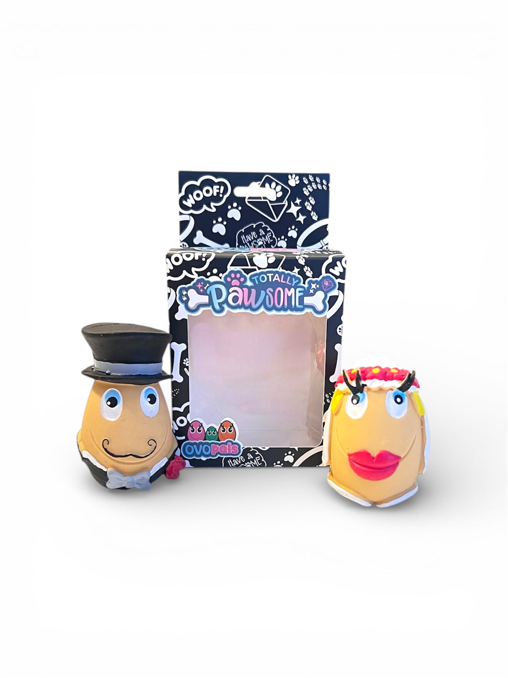 OVO Eggs - Mr & Mrs Ovo - Bride & Groom