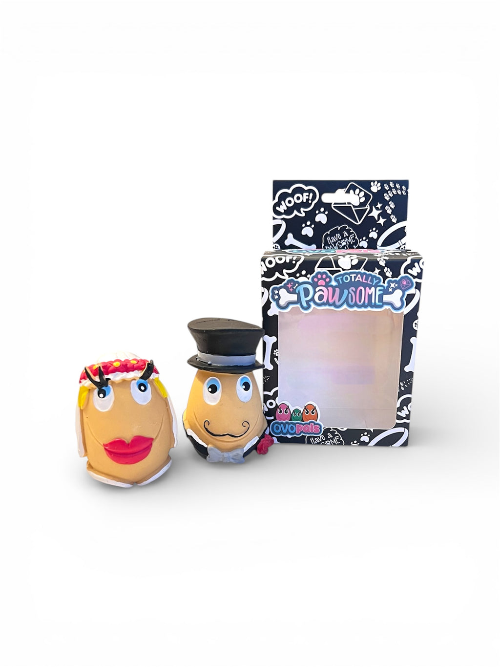 OVO Eggs - Mr & Mrs Ovo - Bride & Groom