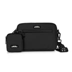 Black Dog Walking Bag with Treat Pouch & Midnight Paws TP Strap