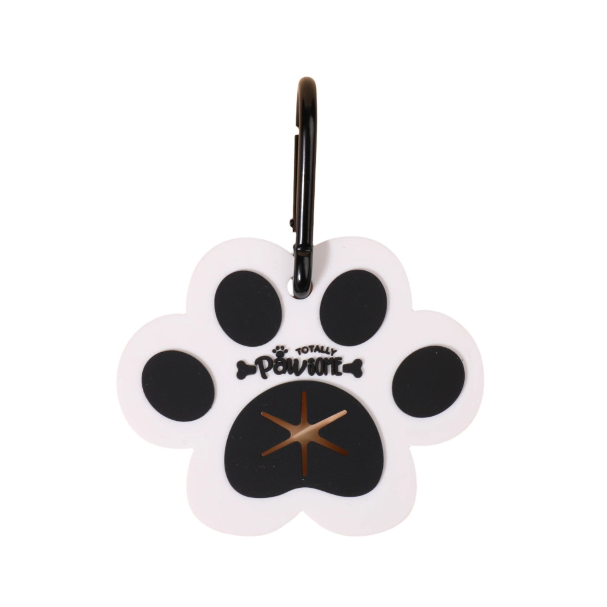 Black Poop Bag Clip - Totally Pawsome