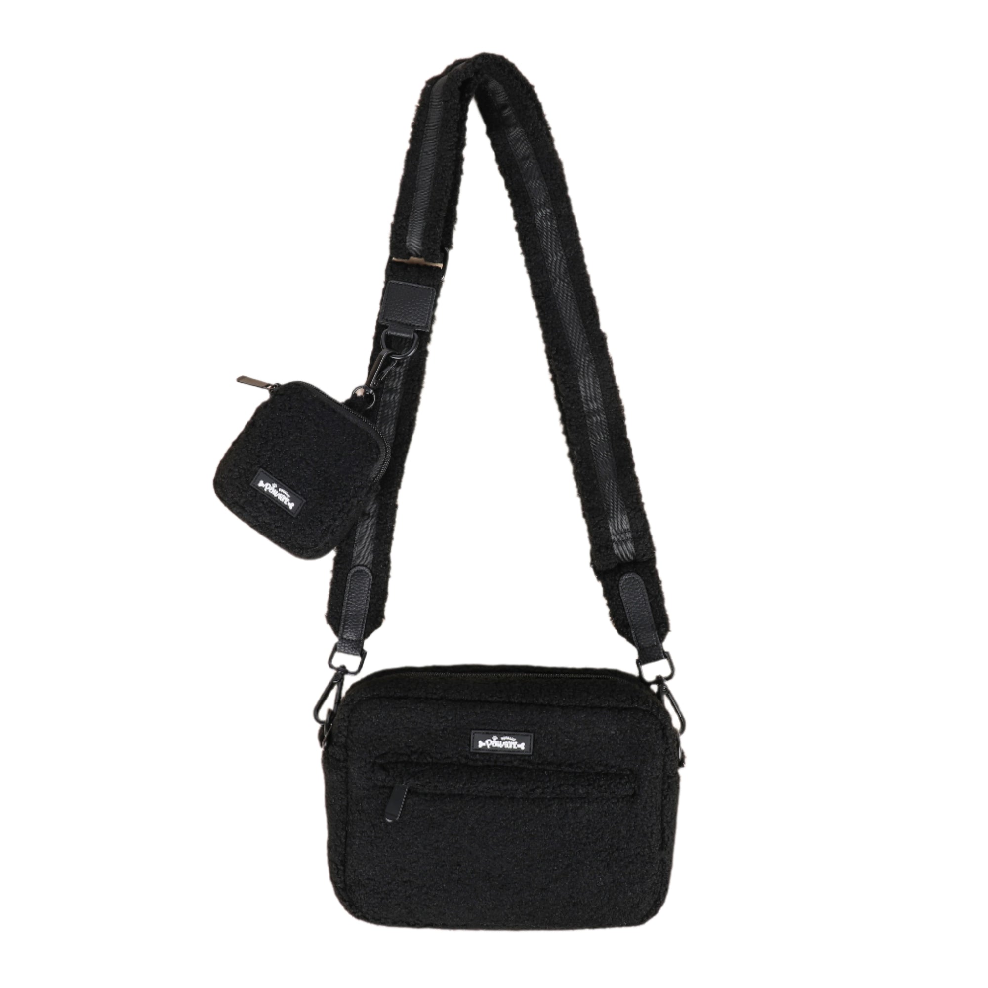 Black Teddy dog Walking bag and Treat pouch