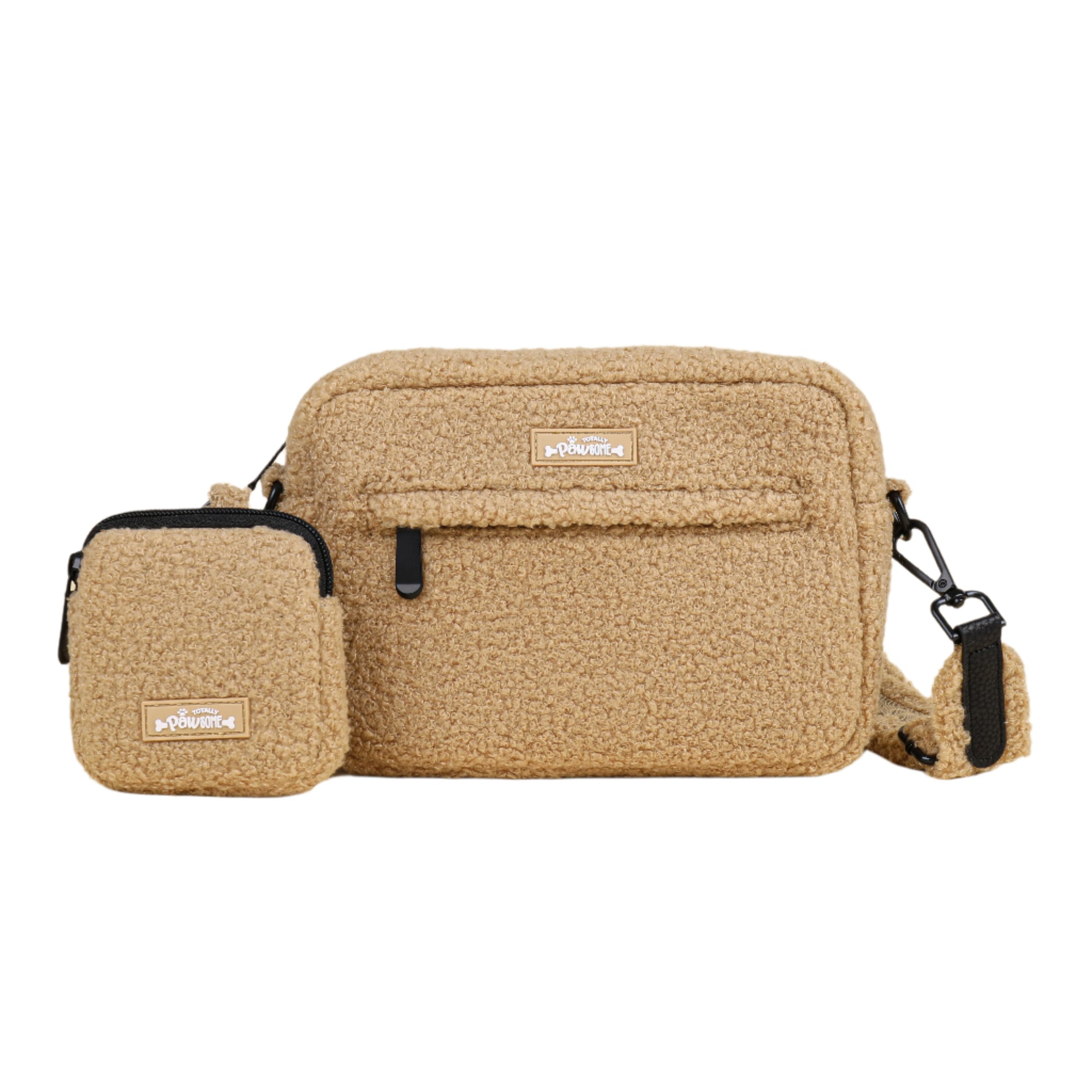 Brown_Cookie_Teddy_dog Walking_bag_cocopup bag