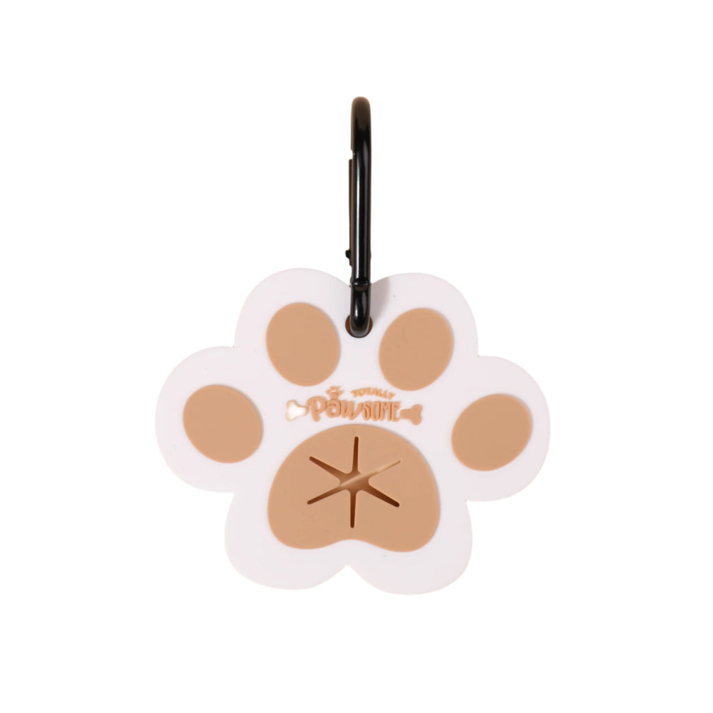 Brown Poop Bag Clip - Totally Pawsome