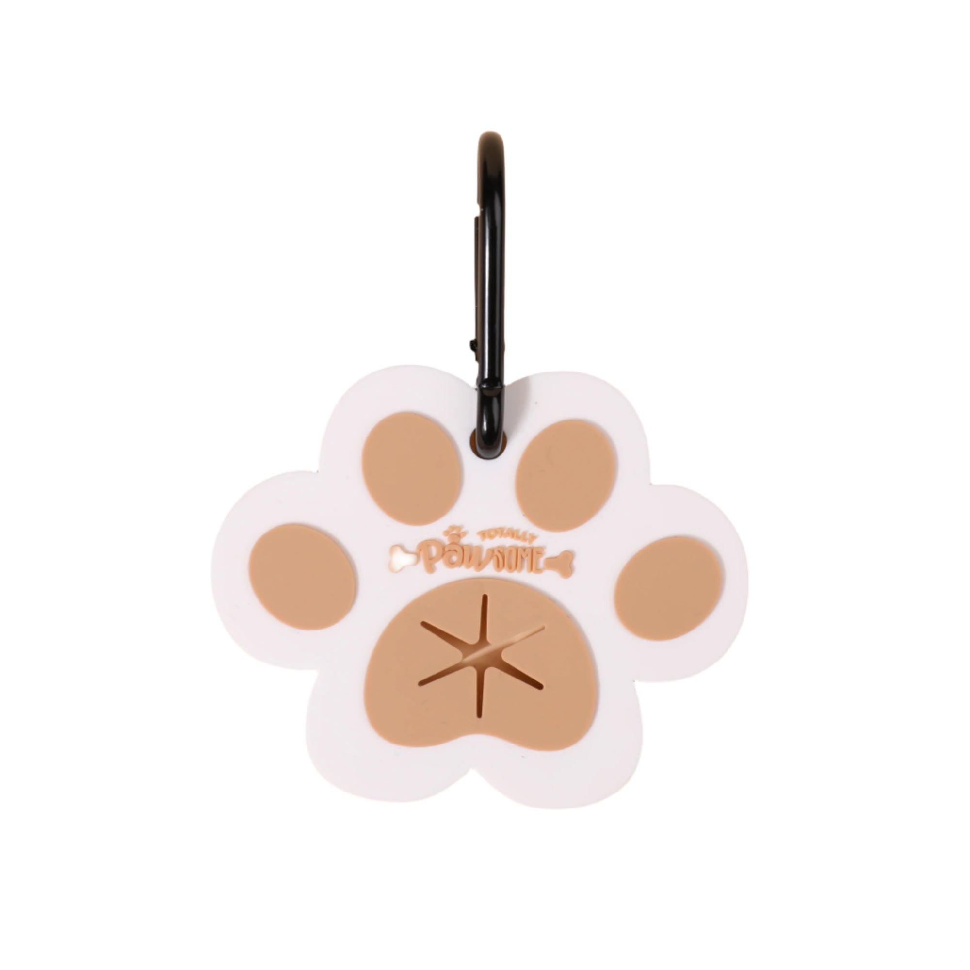 Brown Poop Bag Clip - Totally Pawsome