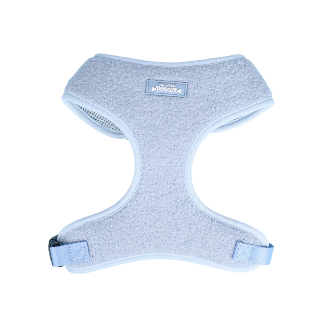 Bubblegum Blue Teddy Harness - Totally Pawsome