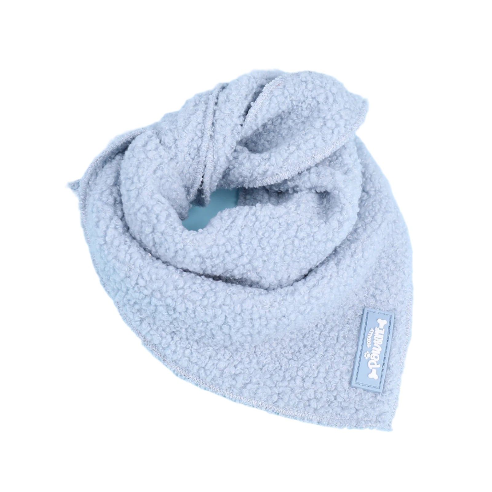 Bubblegum Blue Teddy Bandana Bundle - Totally Pawsome