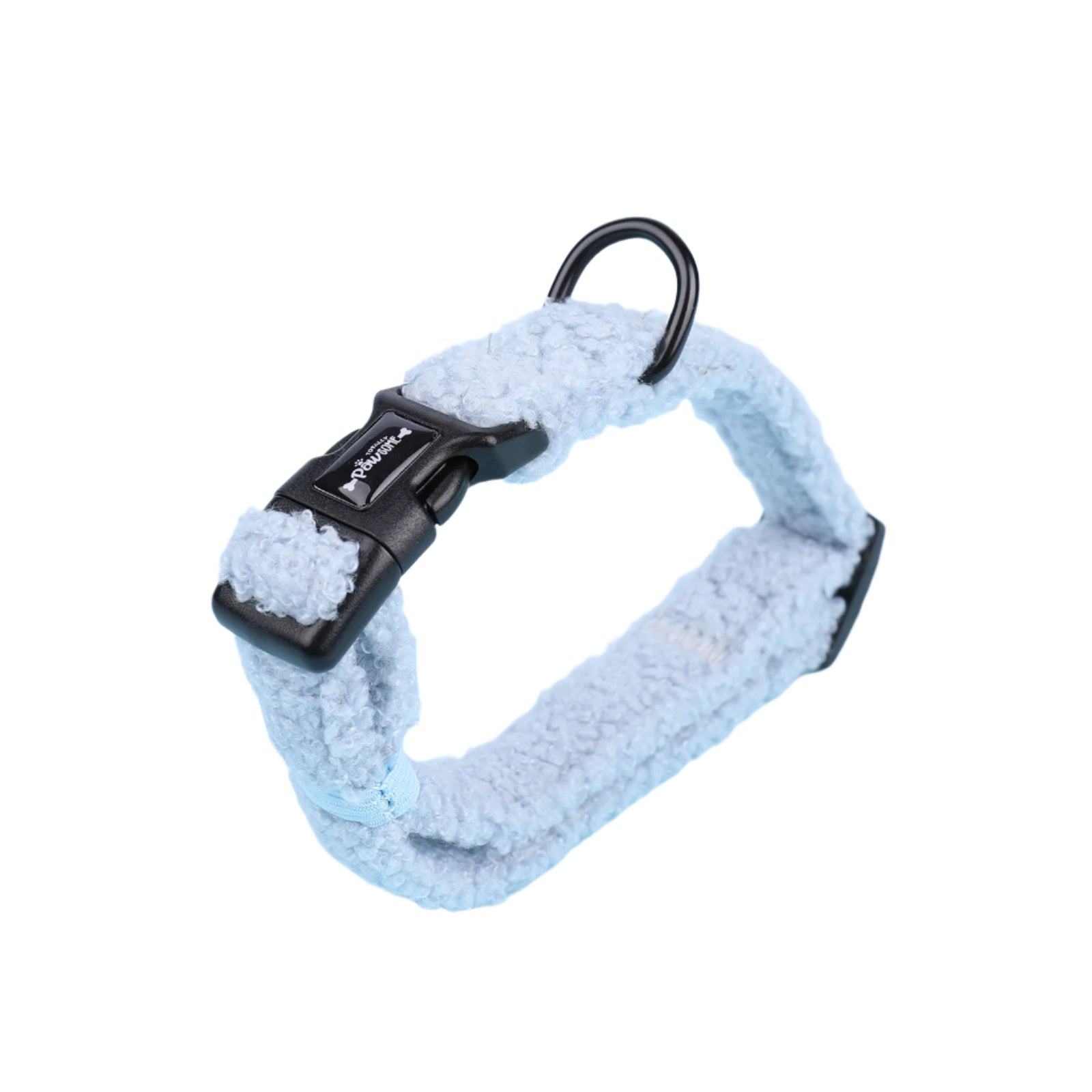 Bubblegum Blue Teddy Collar - Totally Pawsome