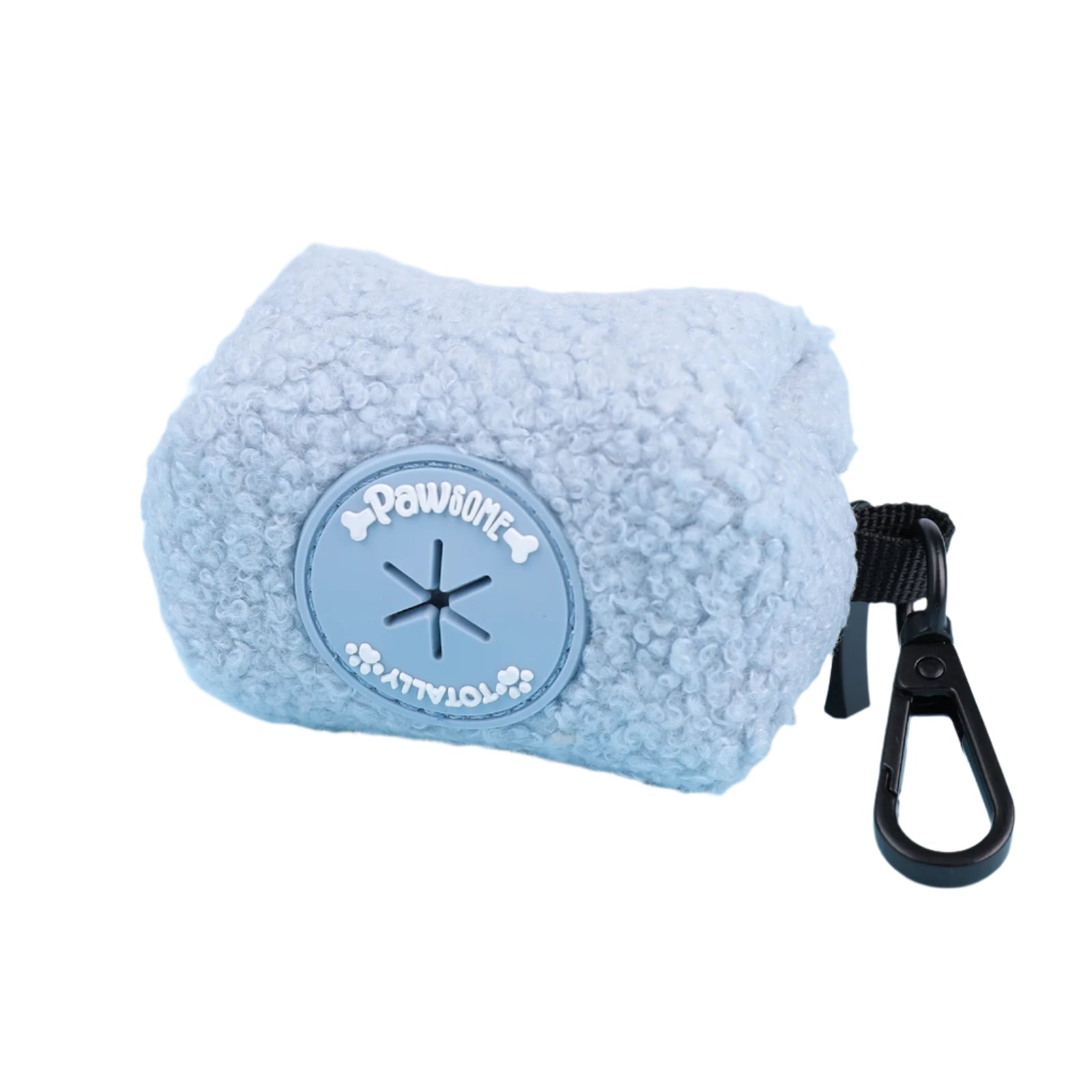Bubblegum Blue Teddy Poop Bag Holder Bundle - Totally Pawsome