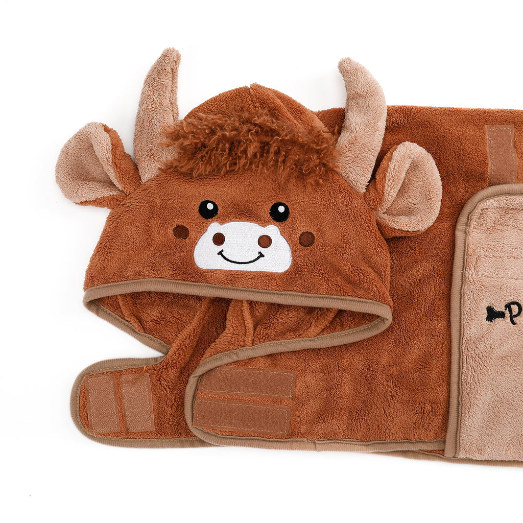 Highland Cow Drying Robe