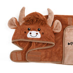 Highland Cow Drying Robe