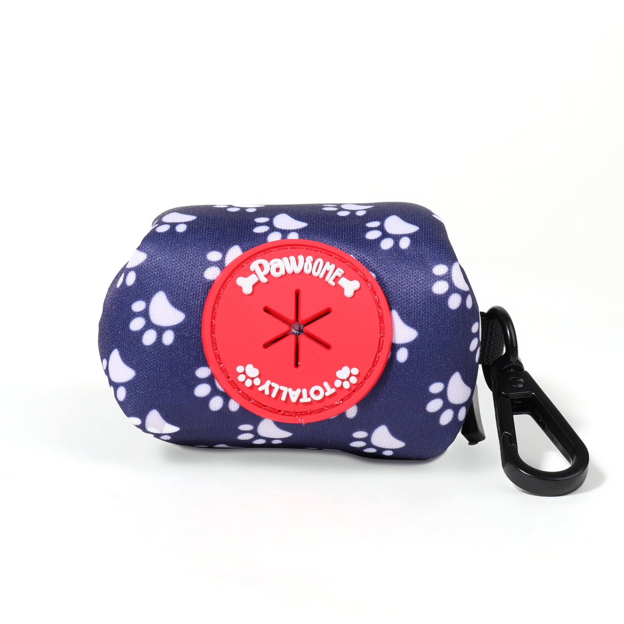 Classy Paws Dog Poo Bag holder with Red