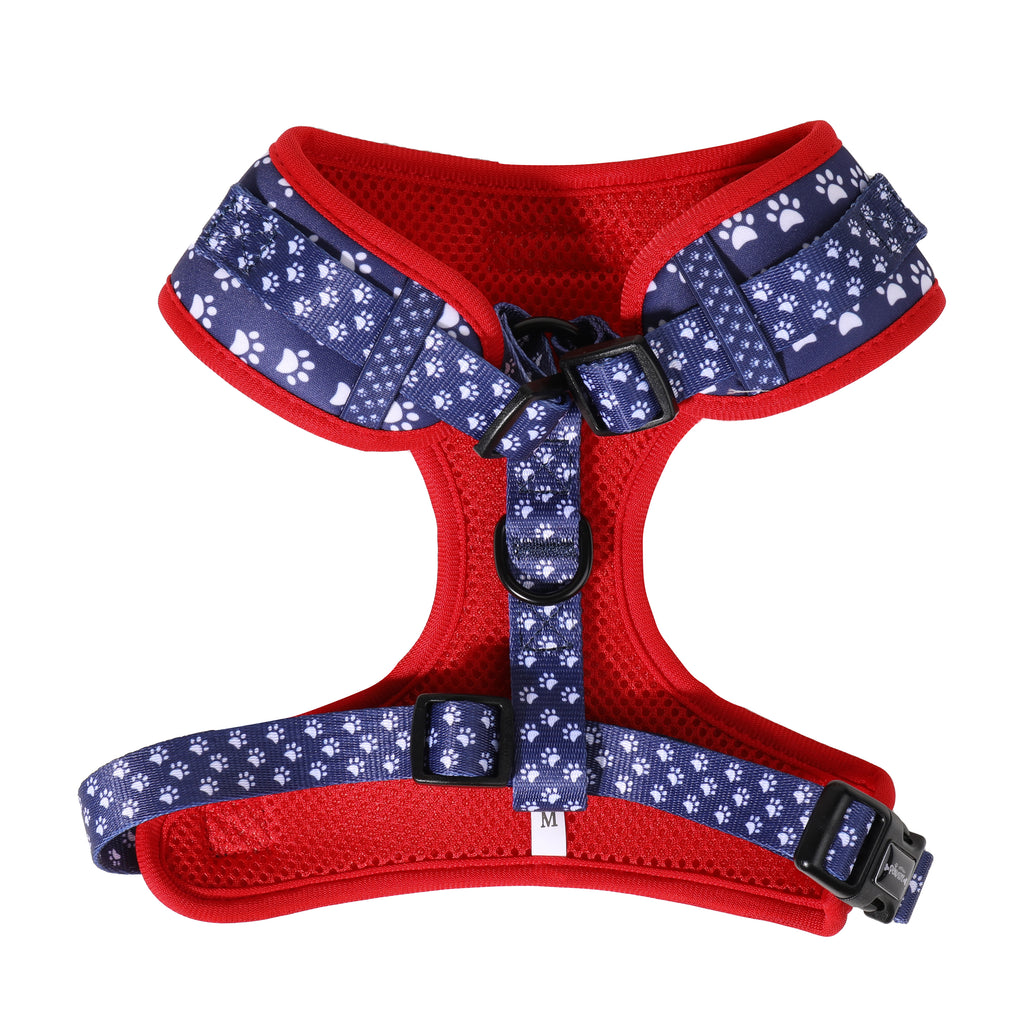 Classy Paws adjustable Neck Dog Harness - Back