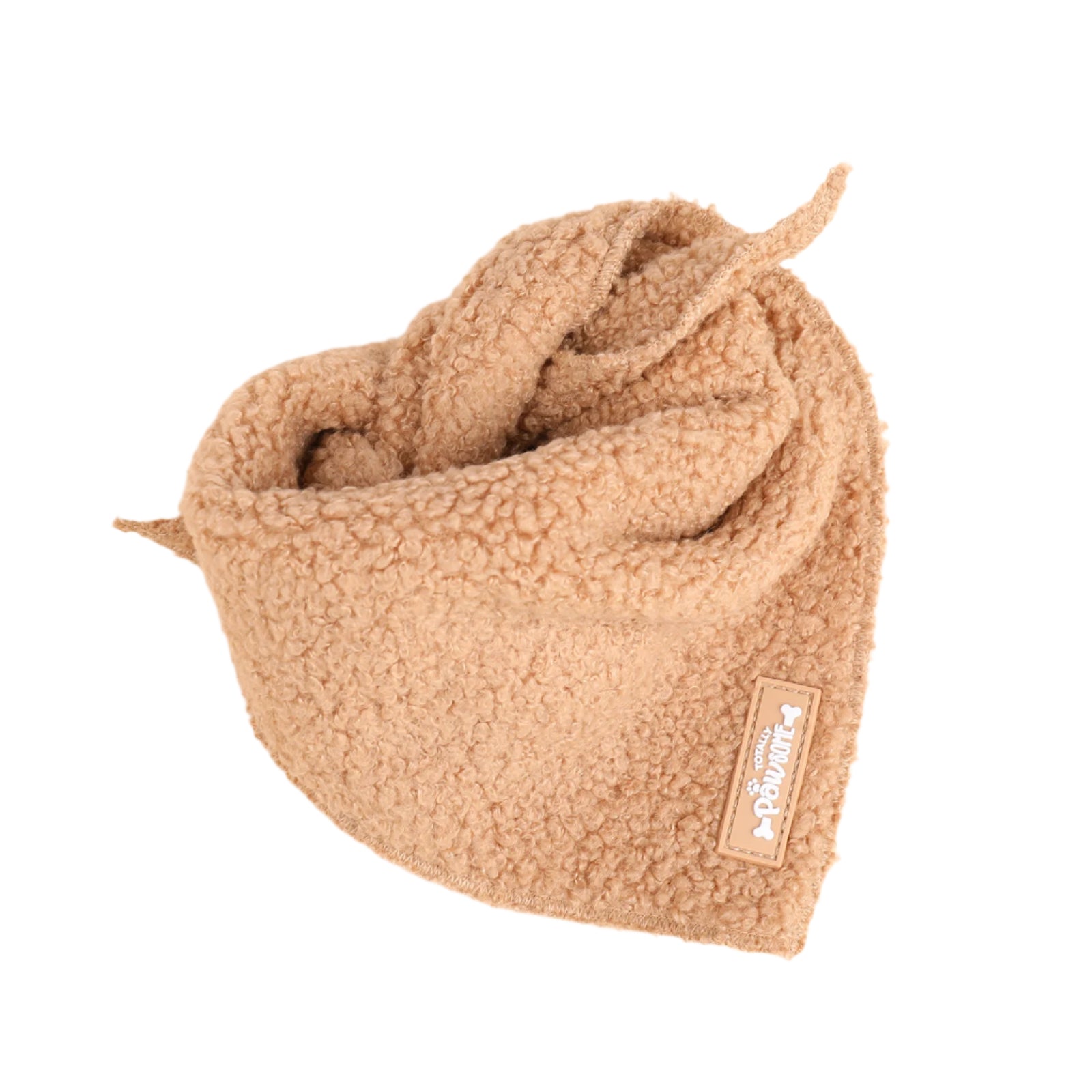 Cookie Brown Teddy Bandana - Totally Pawsome