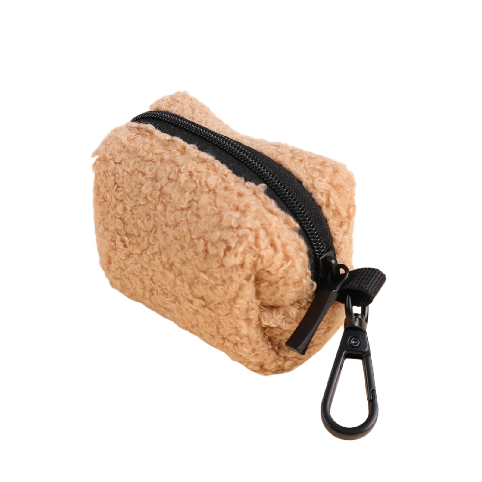 Cookie Brown Teddy Poop Bag Holder - Totally Pawsome