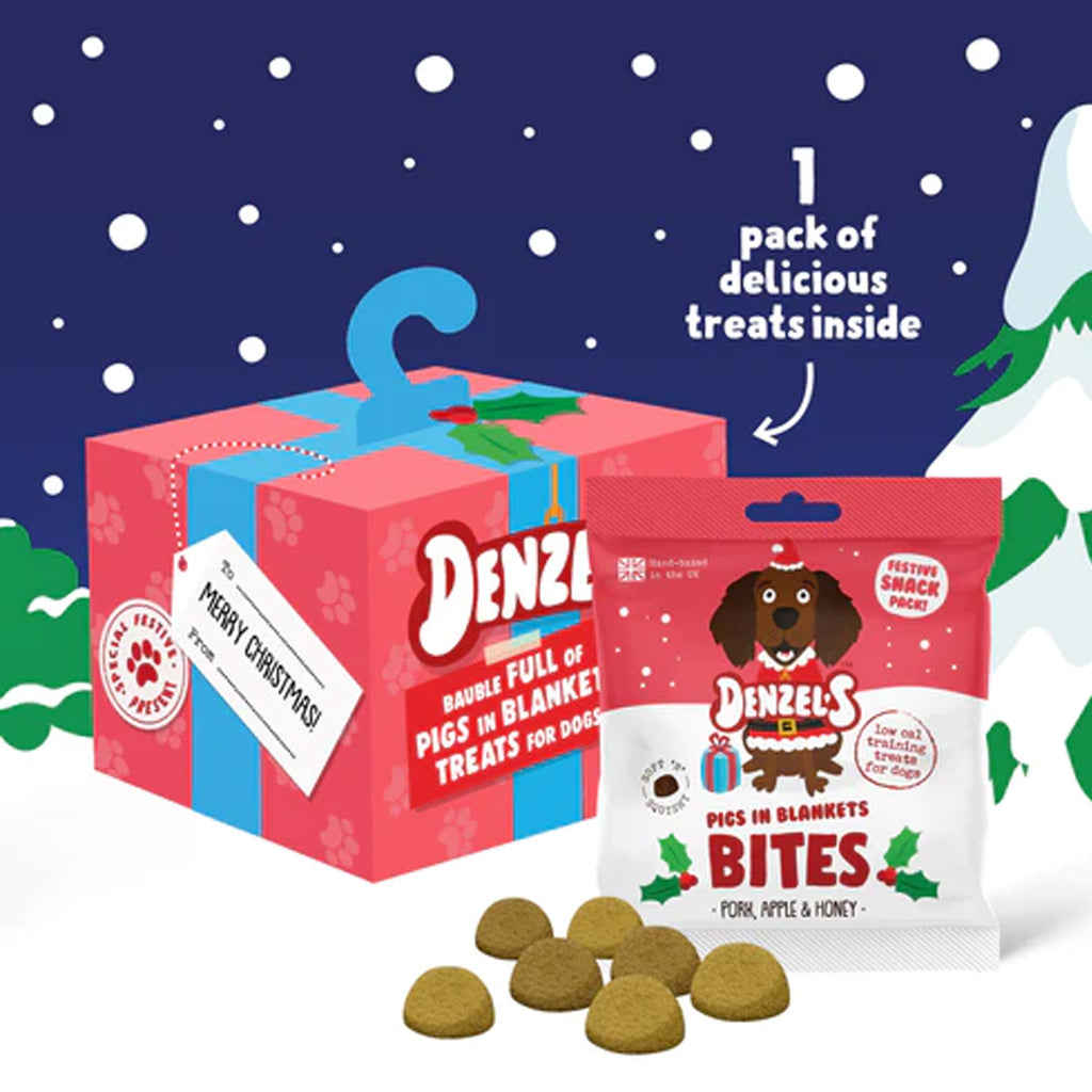 Denzel's - Christmas Bauble Treats - For Dogs & Puppies
