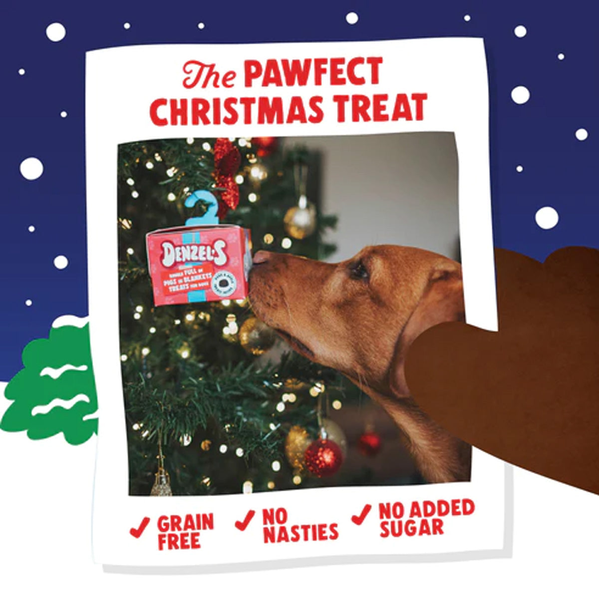 Denzel's - Christmas Bauble Treats - For Dogs & Puppies