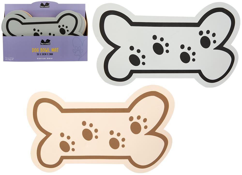 Assorted Dog Bowl Mats