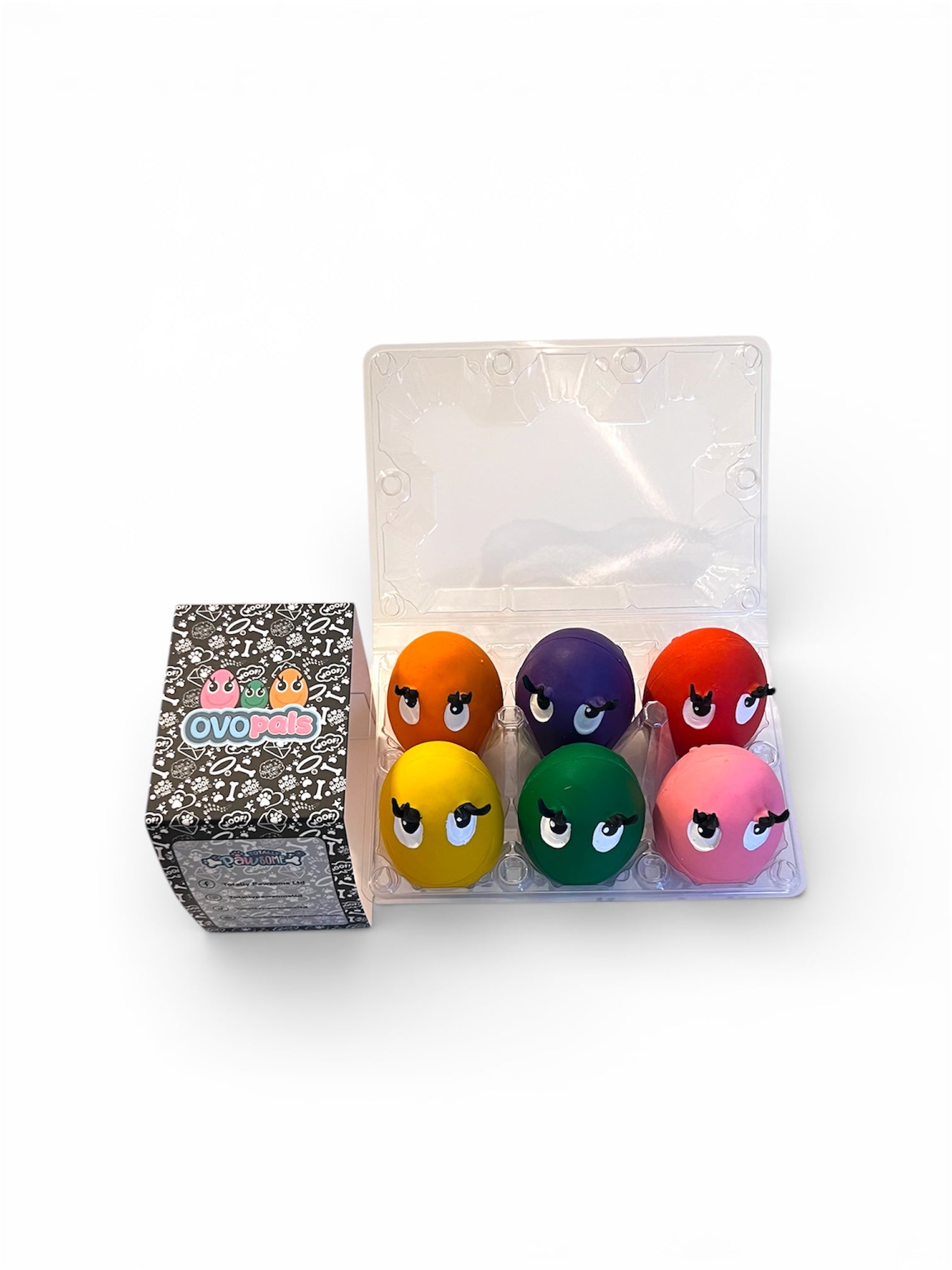 OVO Original Egg 6 Pack - Rainbow Colour