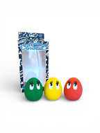 OVO Egg (Small) - 3 Pack (Yellow, Green & Red)
