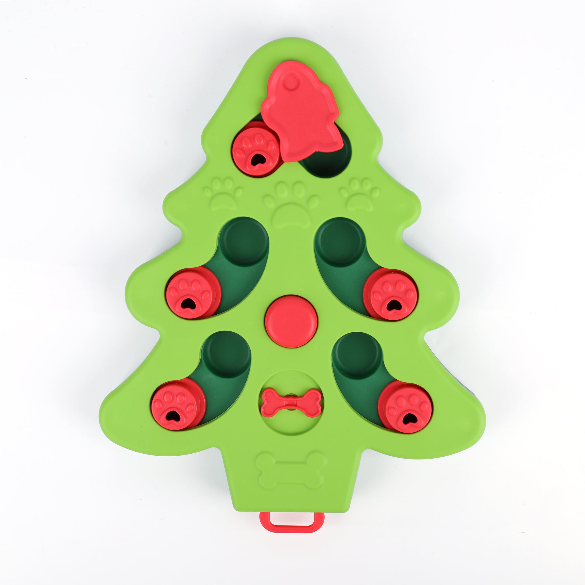 Christmas Tree Green Treat Puzzle - Totally Pawsome