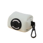 Green Tweed Poo Bag Holder