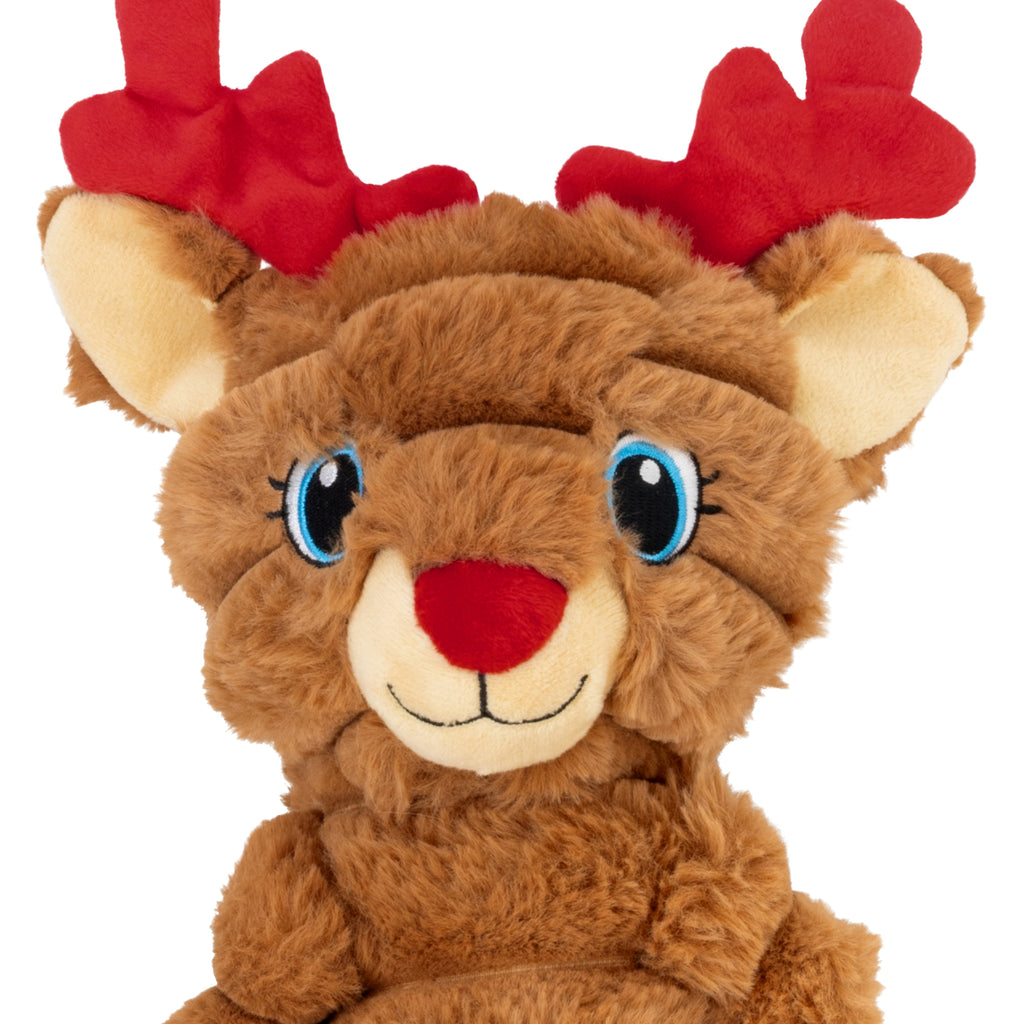 KONG Shakers Christmas Crumples Reindeer XL