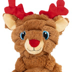 KONG Shakers Christmas Crumples Reindeer XL