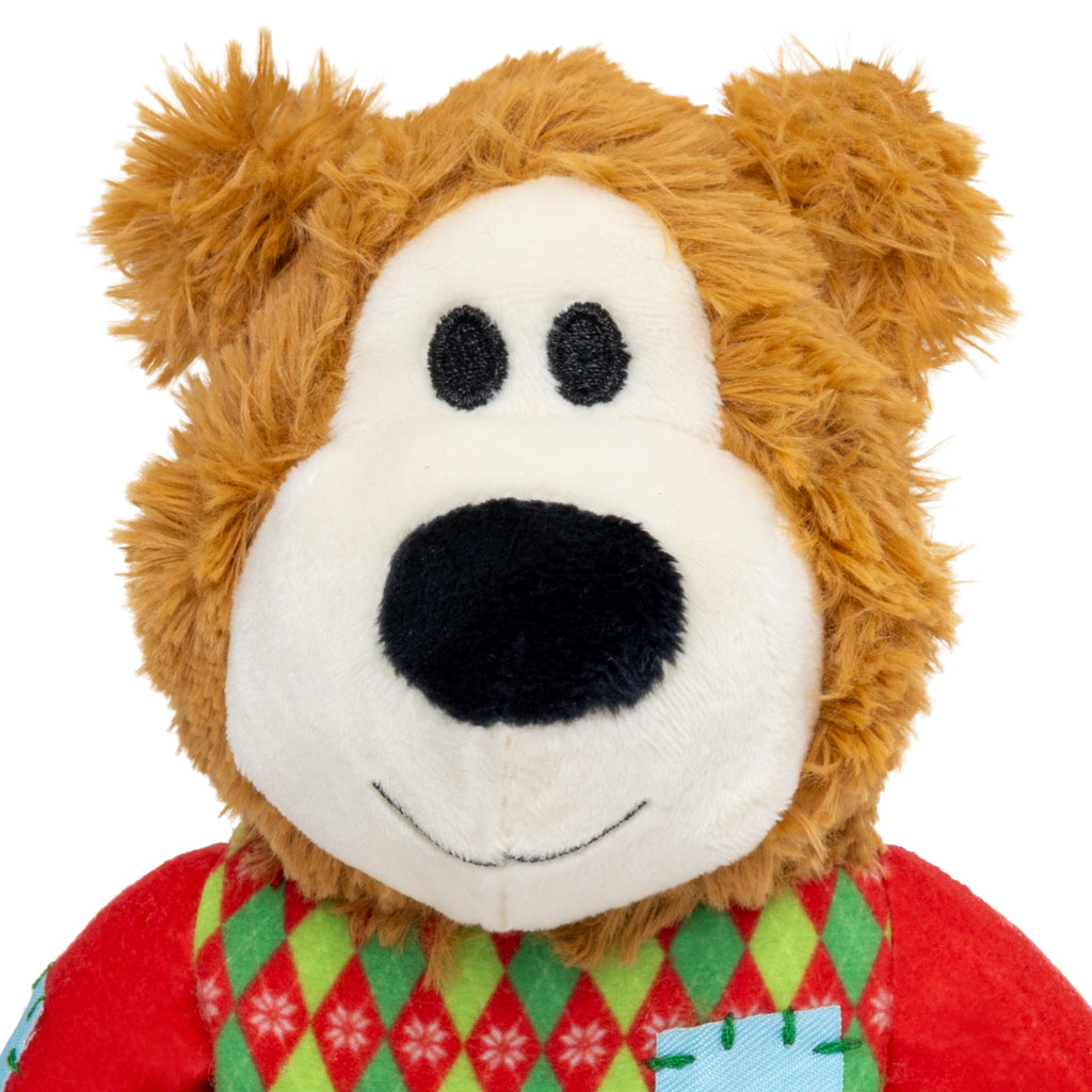 KONG Holiday Wild Knots Sweater Bear Red Sm/Md