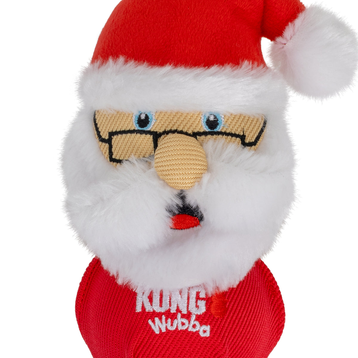 KONG Holiday Wubba Reindeer & Santa Assorted Large
