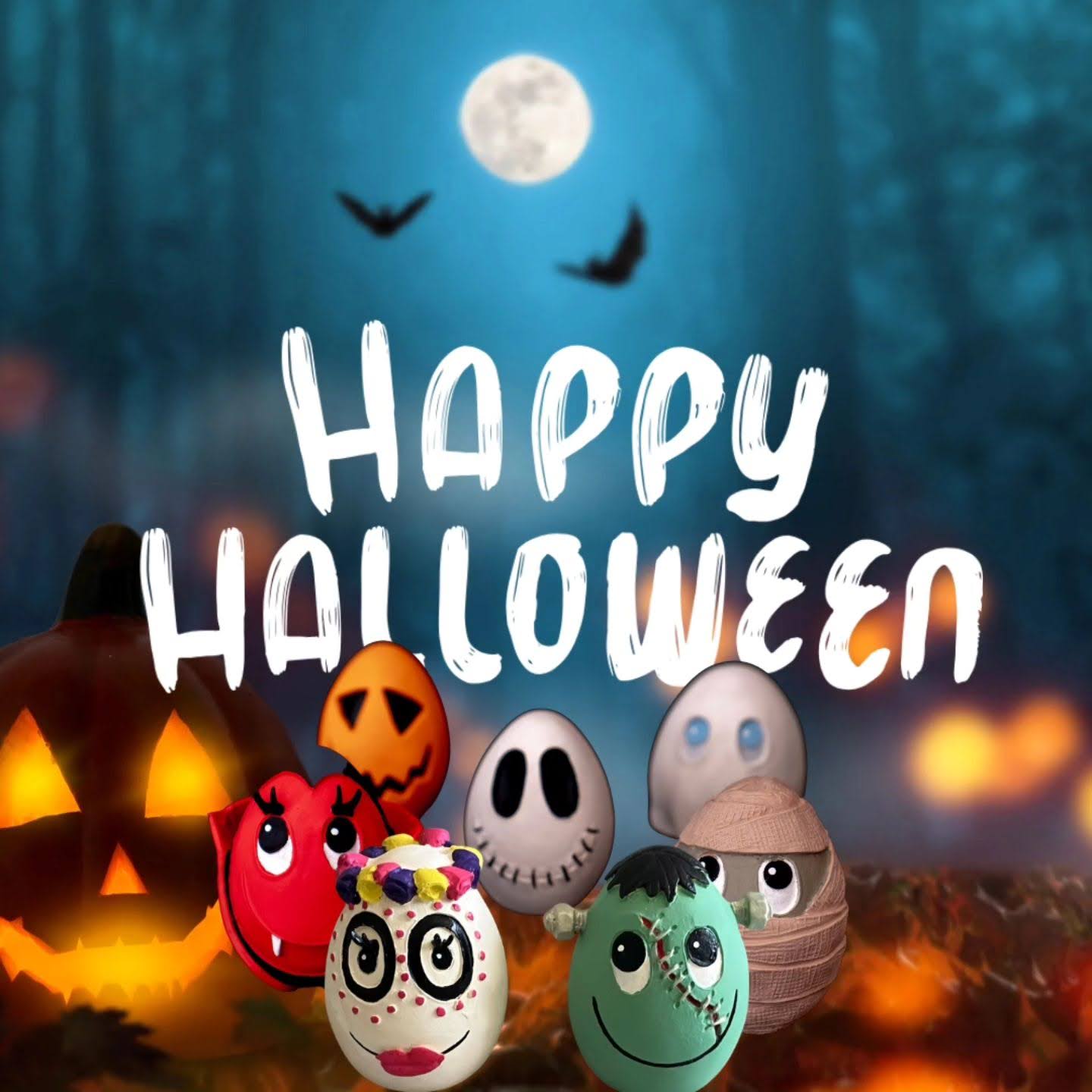 Halloween Ovo Pals - Pumpkin Dog Toy