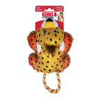 KONG Cozie Tuggz Cheetah Dog Toy