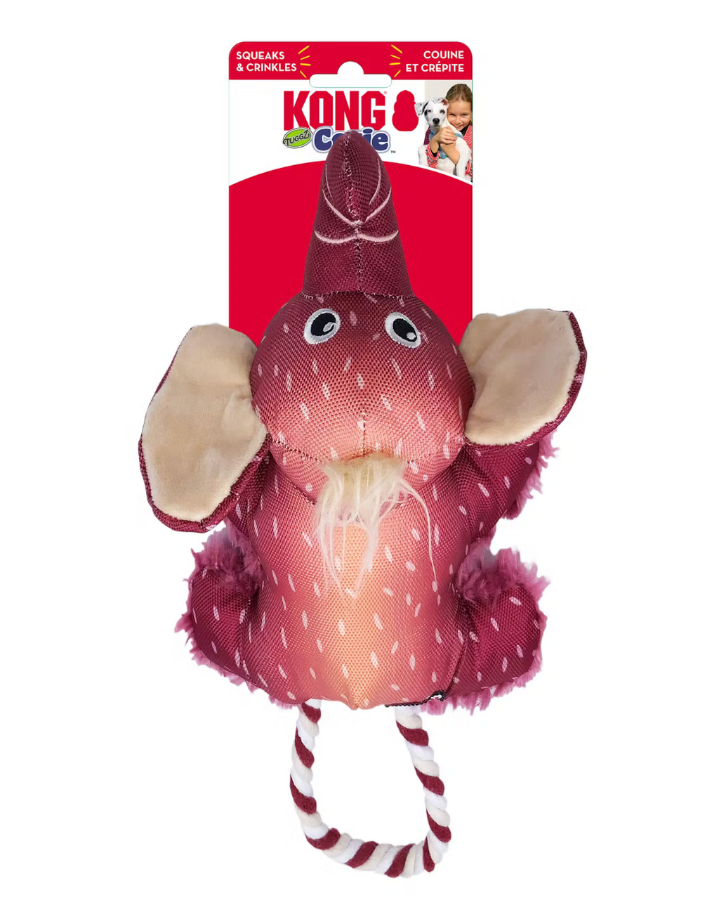Kong Tuggz Cozie Elephant