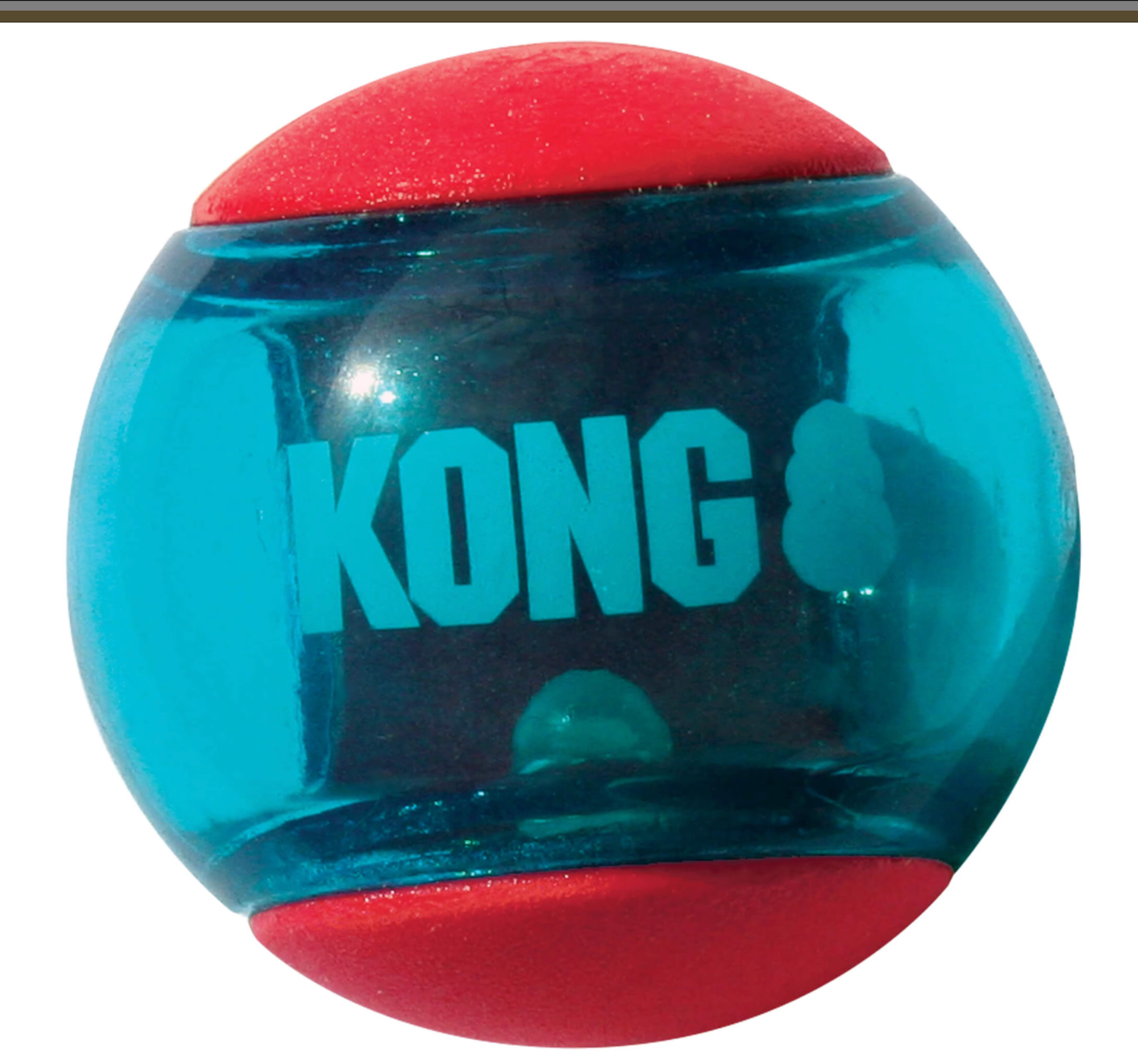 Kong Squeezz Action Red Ball