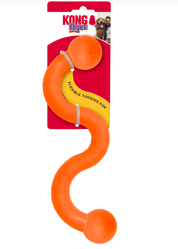 Kong Ogee Stick Orange Dog Toy