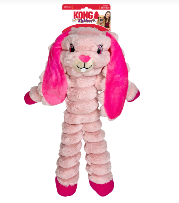 Kong Scrumples Bunny with packaging
