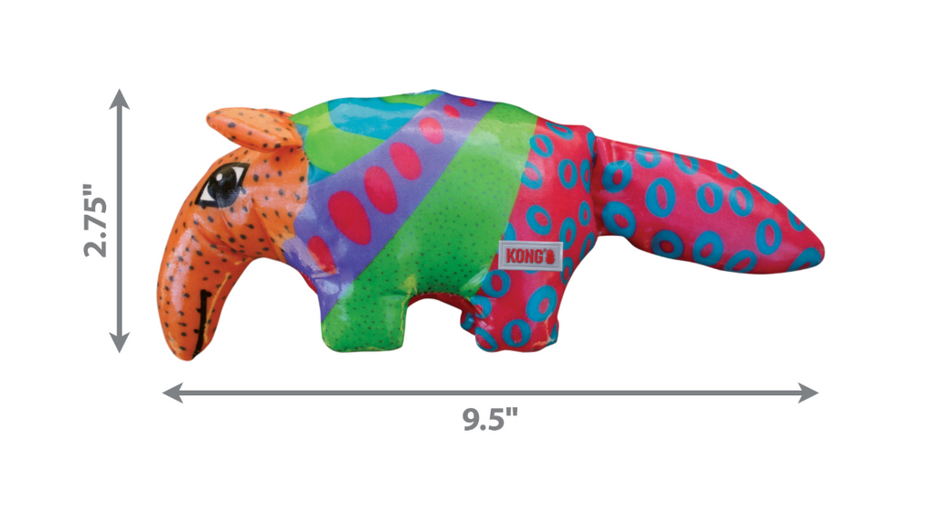Kong Shieldz Anteater with sizes