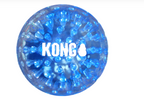 Kong Squeezz Geodz Blue Ball Toy