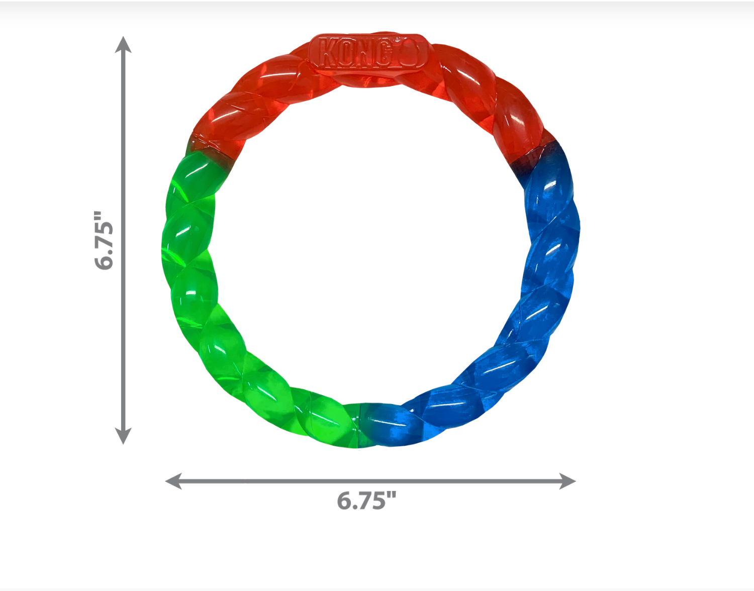 Kong Twists Dog Ring