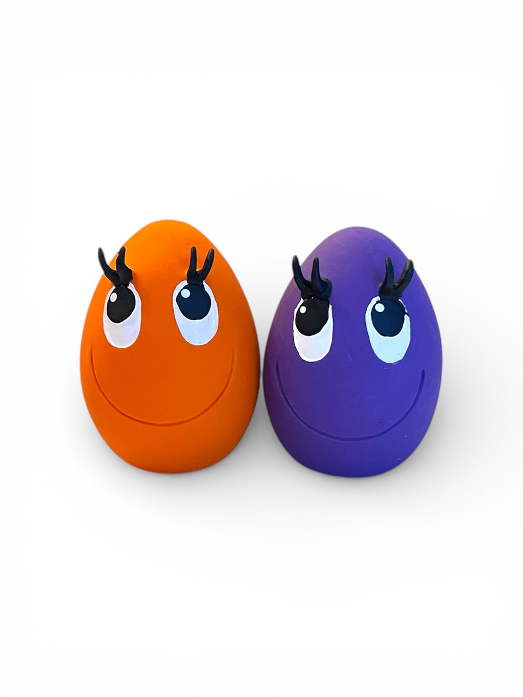 OVO Egg Orange & Purple (Medium 2 egg Set)