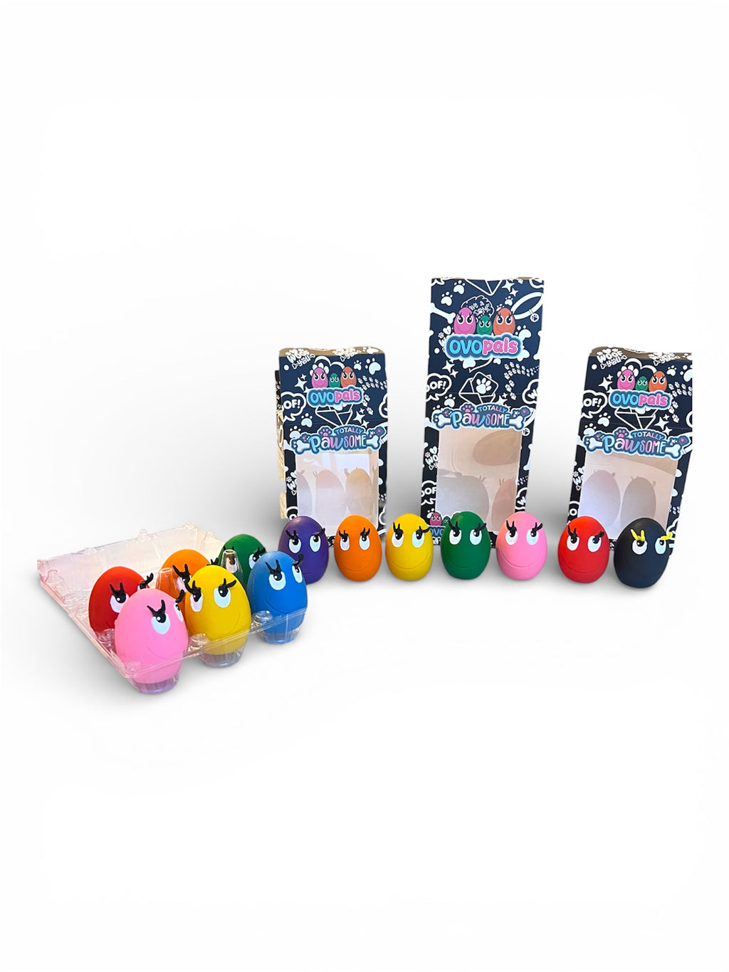 OVO Original Egg 6 Pack - Rainbow Colour