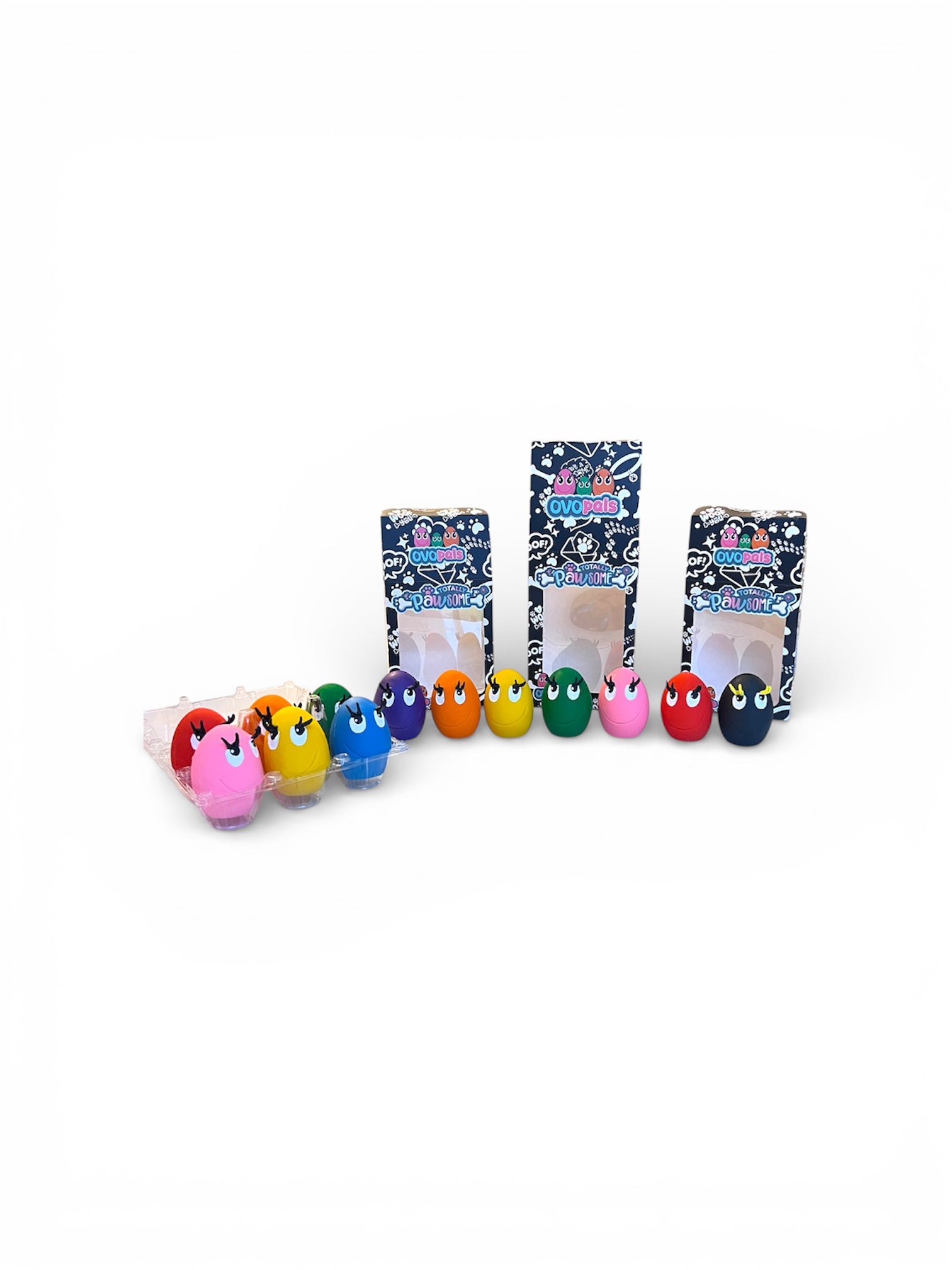 OVO Original Egg 6 Pack - Rainbow Colour