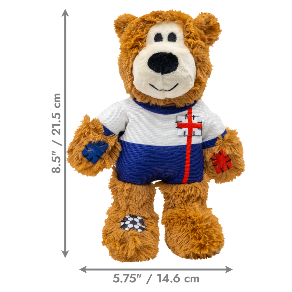 KONG WORLD CUP Wild Knots Bear & Soccer Balls
