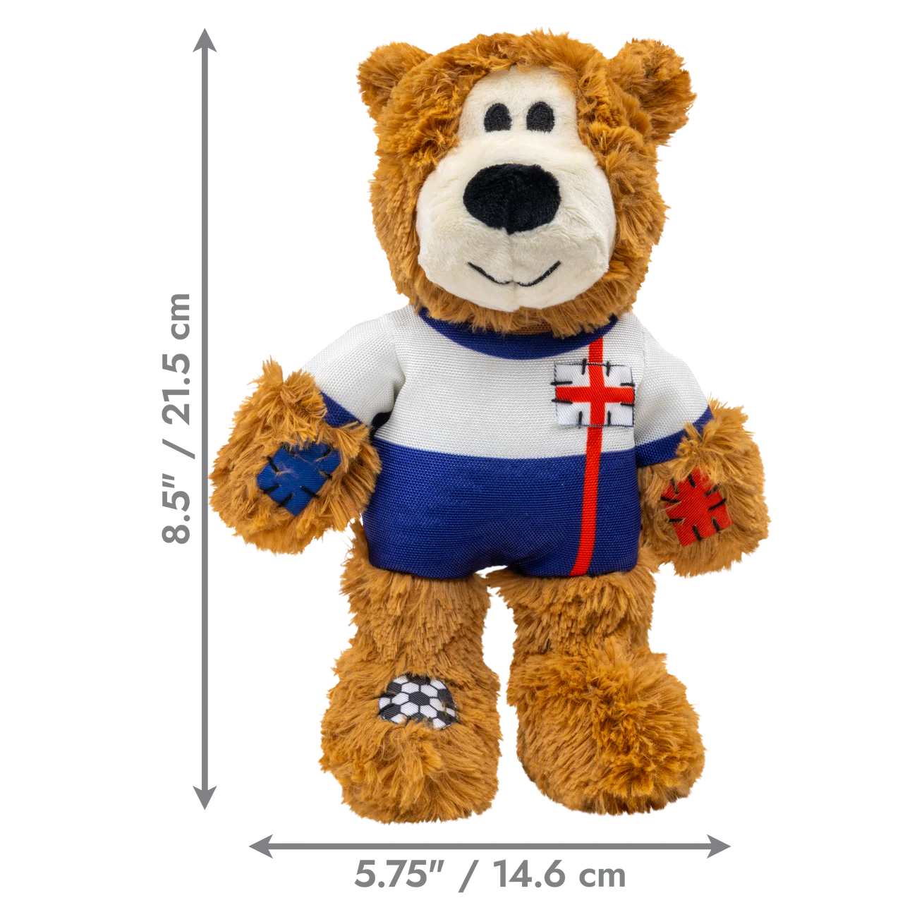 KONG WORLD CUP Wild Knots Bear & Soccer Balls